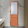 Puerta batiente vintage francesa - Hermes naranja 1