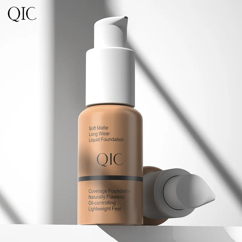 Soft Matte Foundation Full Coverage Foundation Oil Control Flawless 24HR Waterproof Concealer Foundation