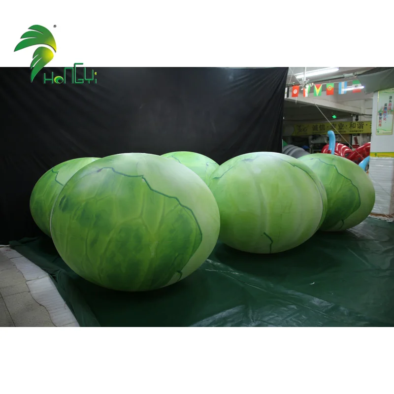 Custom Inflatable Shape in Cabbage - Durable & Waterproof