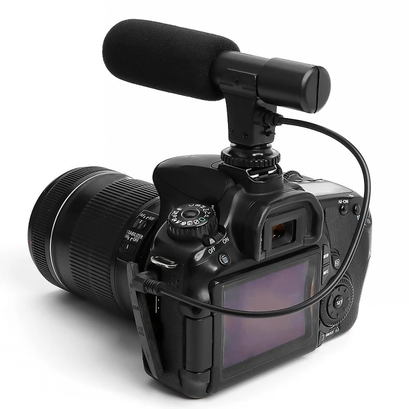 Wholesale Micrófono estéreo externo para cámara Canon, DSLR, DV, SLR, From m.alibaba.com
