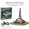 D83-3 Lámpara de camping con perilla redonda grande (verde)