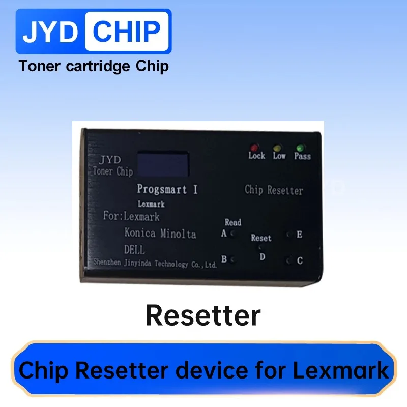Toner Chip Resetter Machine for Lexmark MS310 MS410 MS510 MS610 MS710 MS810 MX310 MX511 MX710 MX711 Reset Device Tool