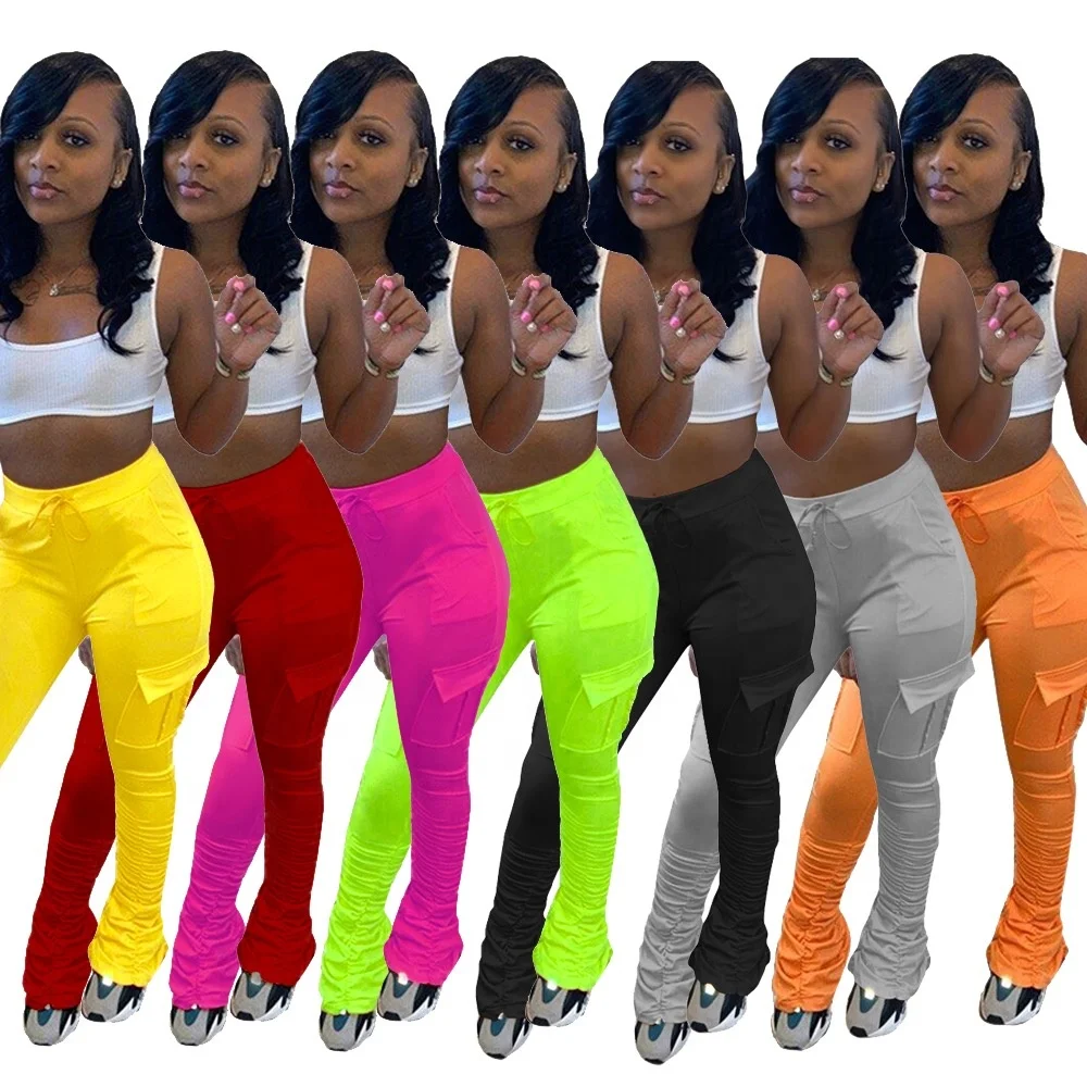 Wholesale Women Stacked Sweatpants 