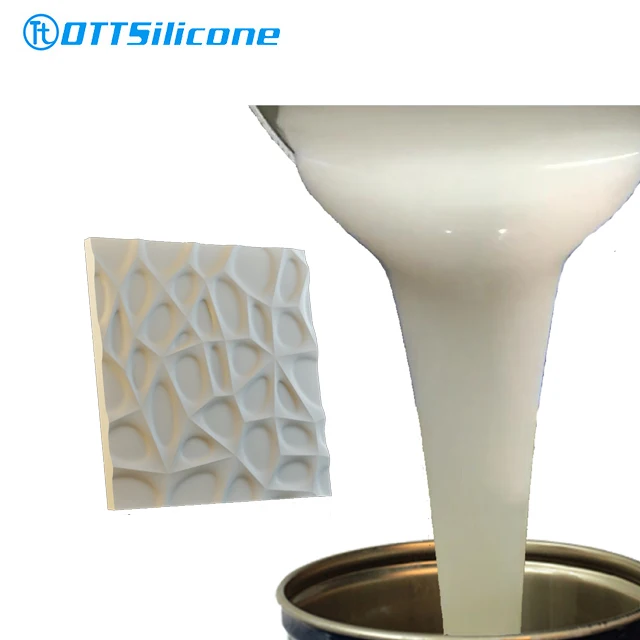 Liquid RTV2 silicone rubber for mold forming/concrete/artificial stone/gypsum sculpture modeling