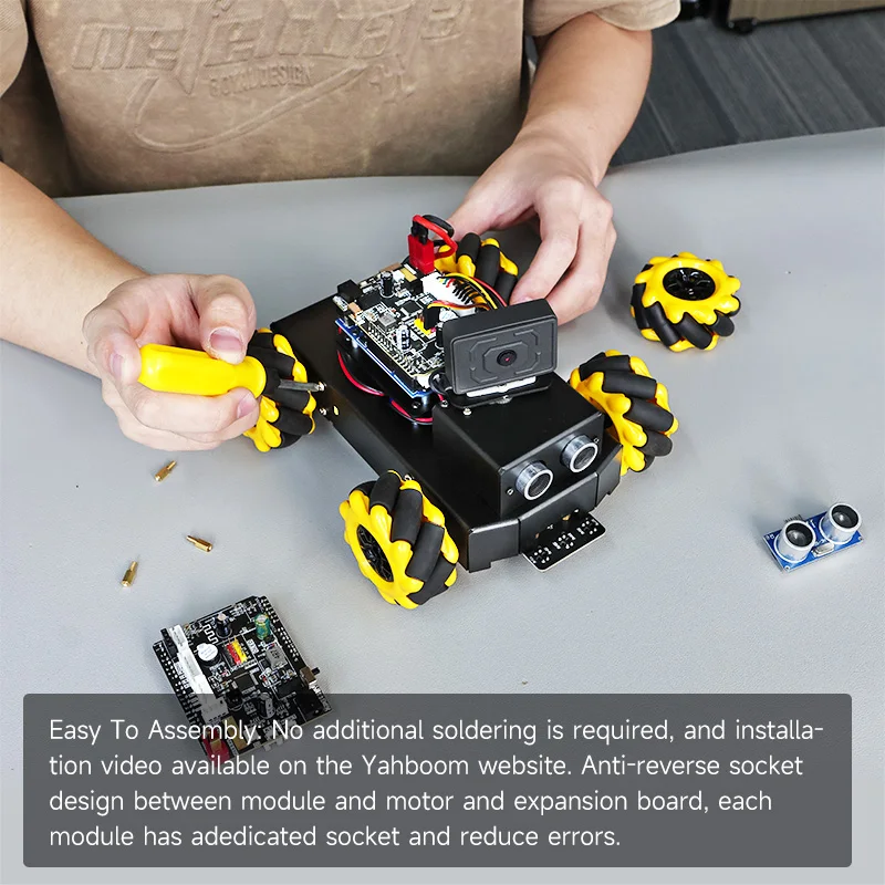 Roboduino V2 - Educational Robot Car with Omnidirectional Movement
