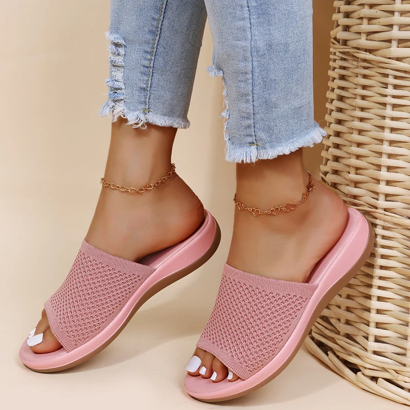 Ladies Stylish High Heel Pink Slides Low Cheap Luxury Pu Sole Latest Design Color Pictures Summer Slippers For Women Buy Latest Ladies Slippers Shoes And Sandals Lady Sandle Slipper Ladies Rubber