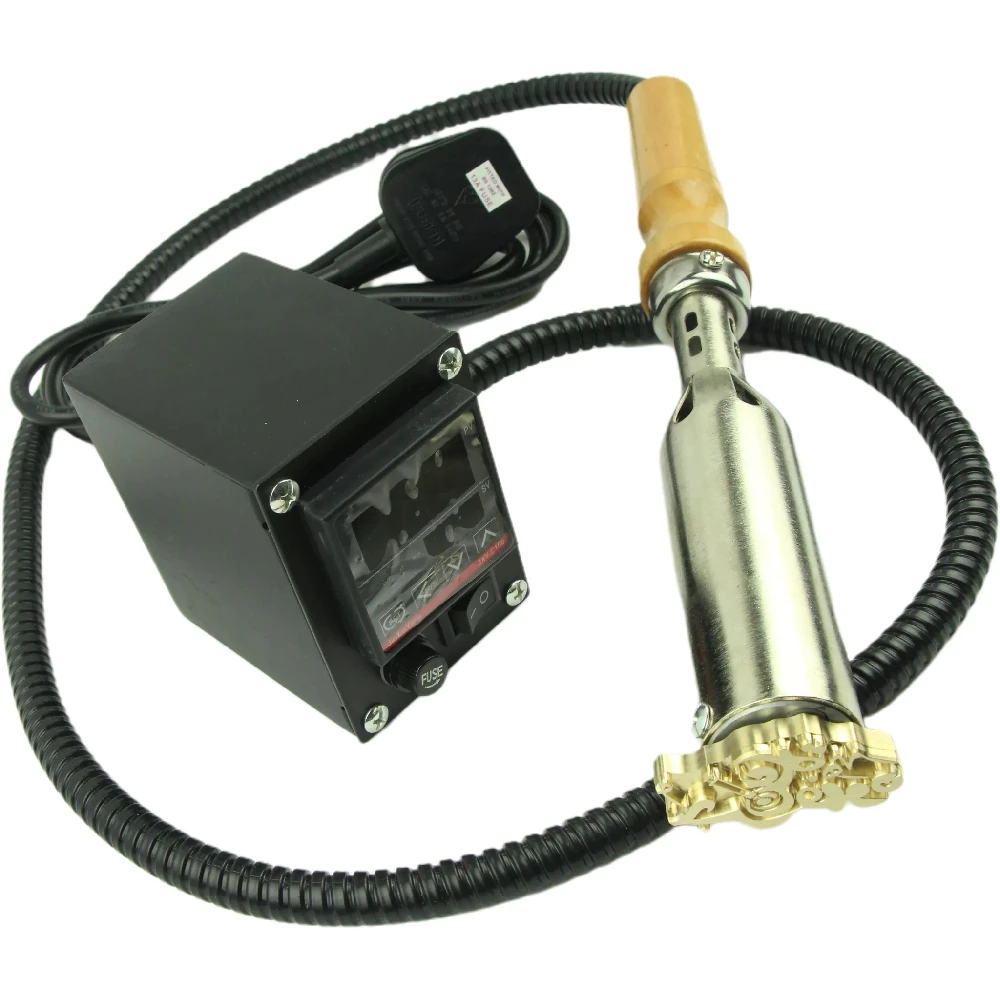 220V UK Plug Soldering Hot Stamp Handheld Hot Stamping Machine