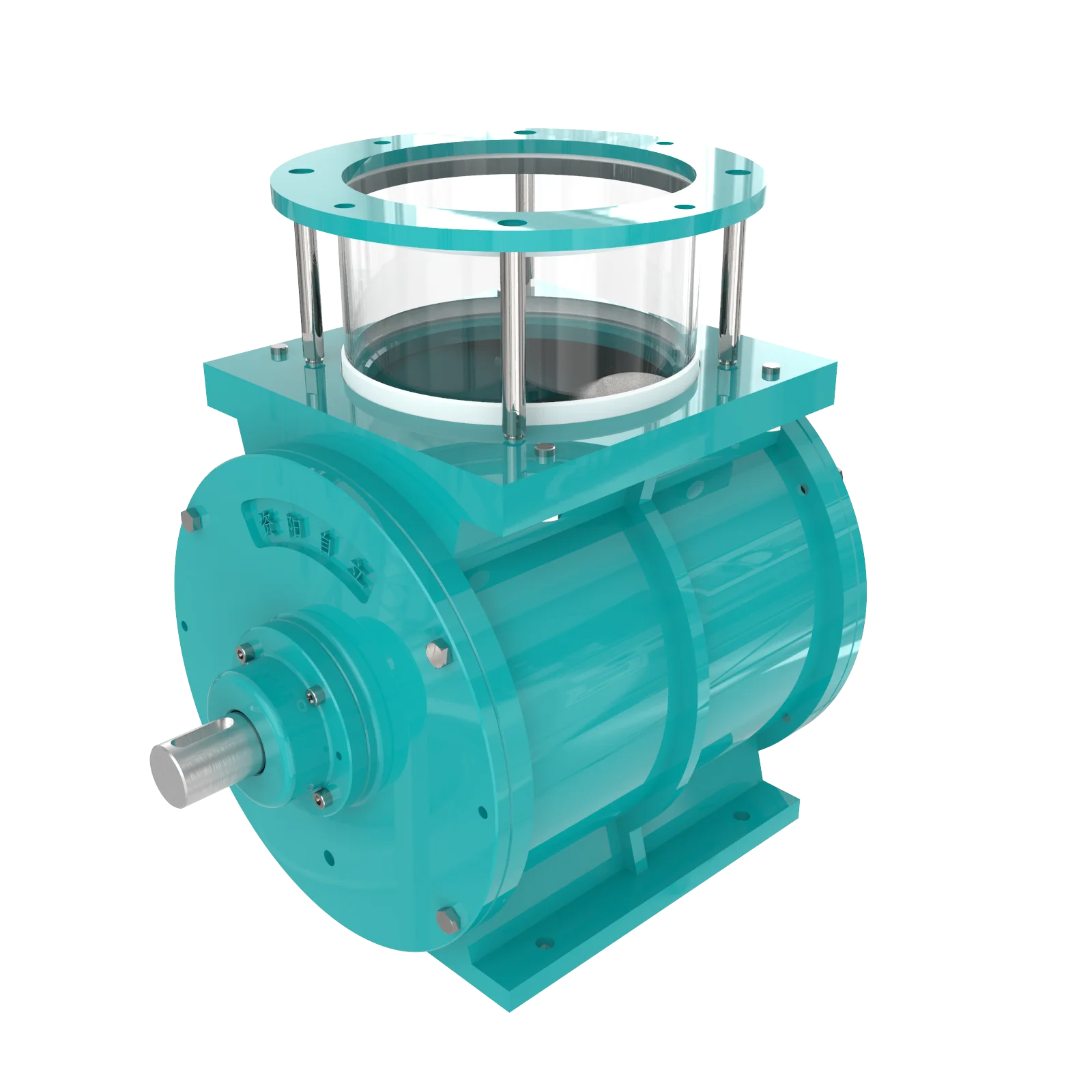 Deliver Rotary Airlock Valve For Bulk Material Powder Pellets With