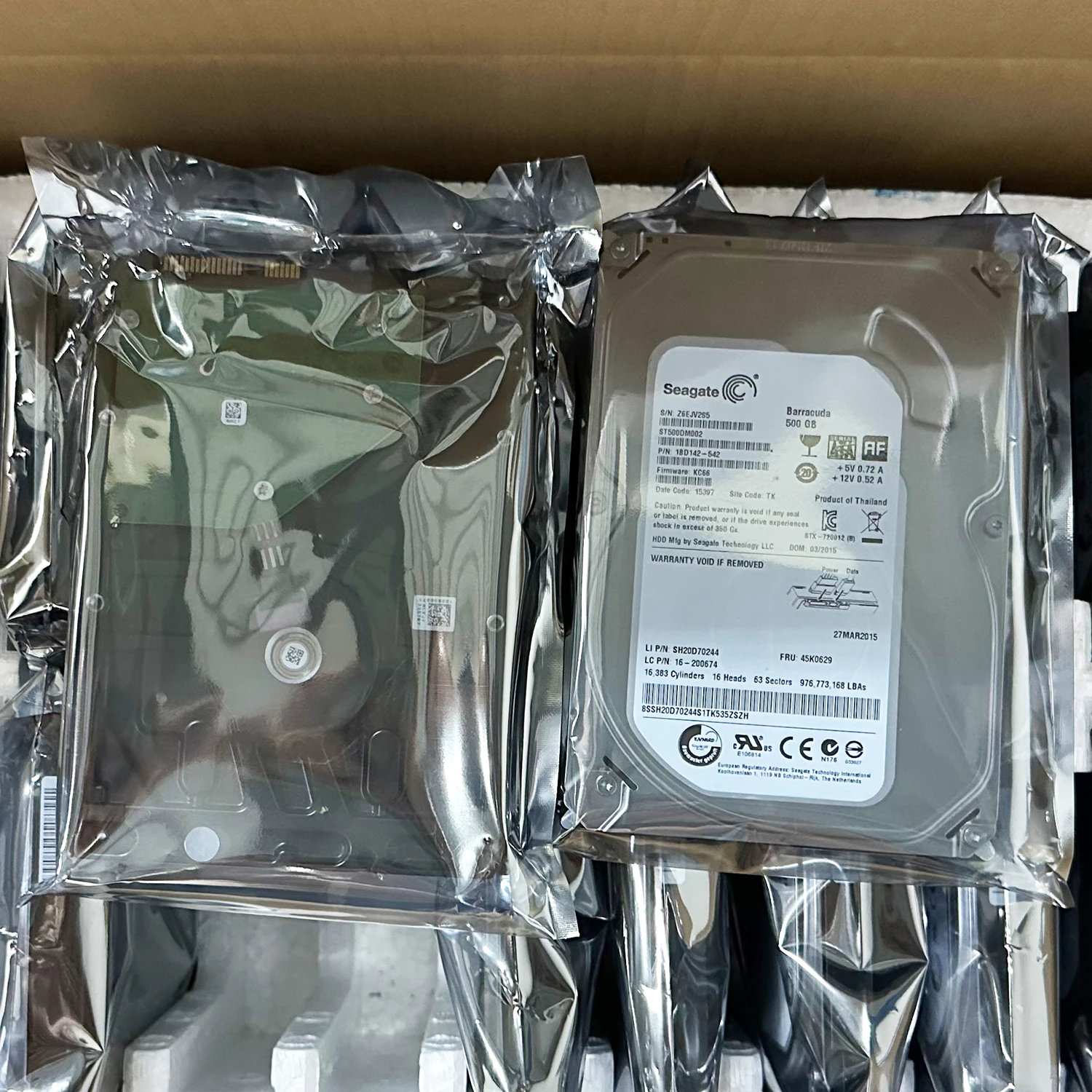 Used Good Quality Low Price Internal Computer Desktop PC Hard Drive 3.5 Inch Refurbished 500GB HDD