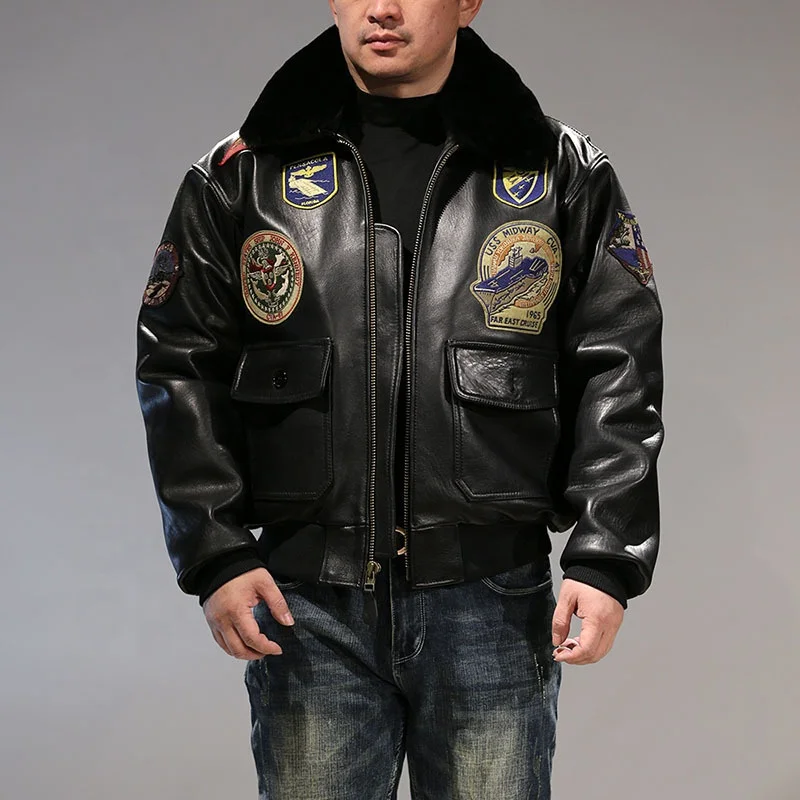 Shop Our G1top European American Plus Size Men's Bomber Jackets