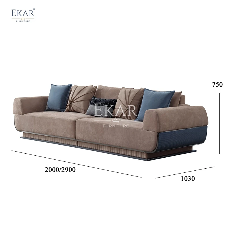 product new design comfortable matte leather living room lounge chair single sofa-66