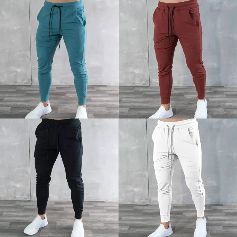 Plus 3XL Custom Logo Sweatpants Gym Jogger Hombre Pantalon Training Jogging Wear Polyester Track Pants Men