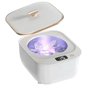 USB-powered Electric UV Ultrasonic Cleaner for Dentures Jewelry Sterilization Car Use-for Household Use