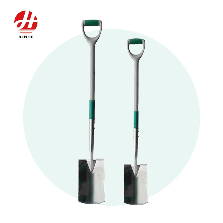 Hot Selling Farm Garden Camping Survival Construction Stainless  Steel  Forged Spades Shovel With Fibreglass Handle