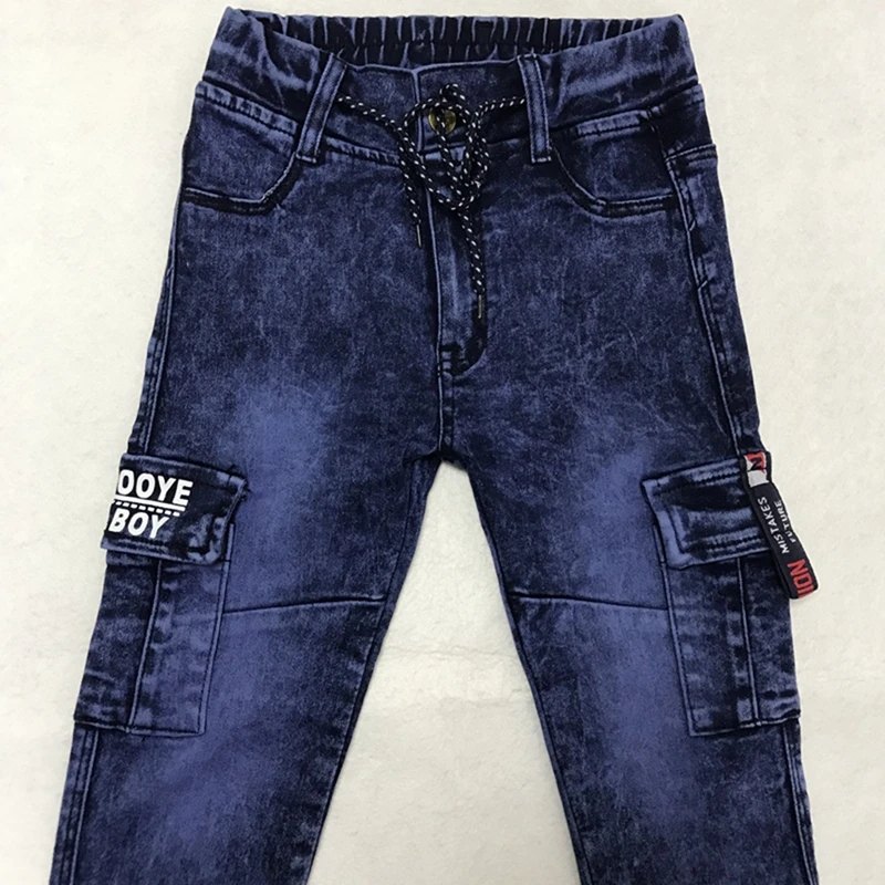 Casual Baby Boy Skinny Jeans Pants Multipocket New Design High Quality