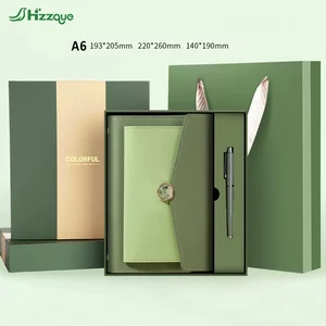 Wholesale A6 Pu Leather Custom logo Journals Notebook Set with Cash Envelopes Sticker Wallet Money 2026 Planner Budget Binder