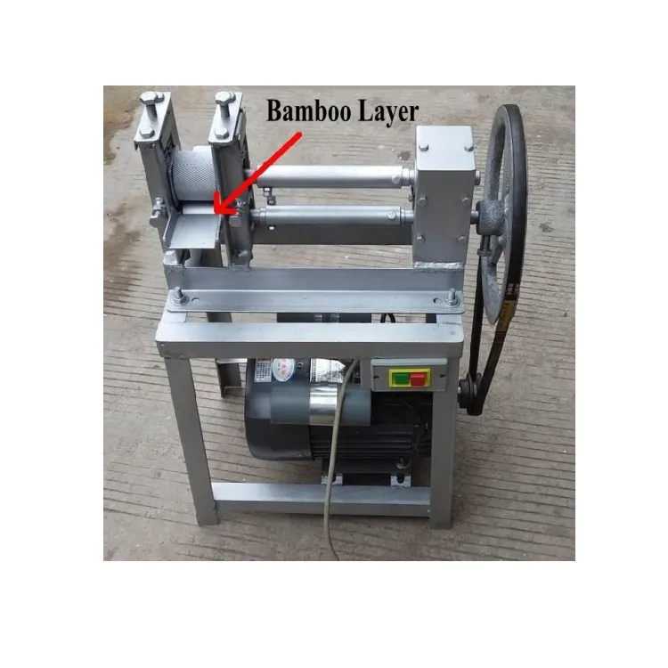 Bamboo Plane Grinder Machinery Bamboo Harvesting Toothpick Making Machine
