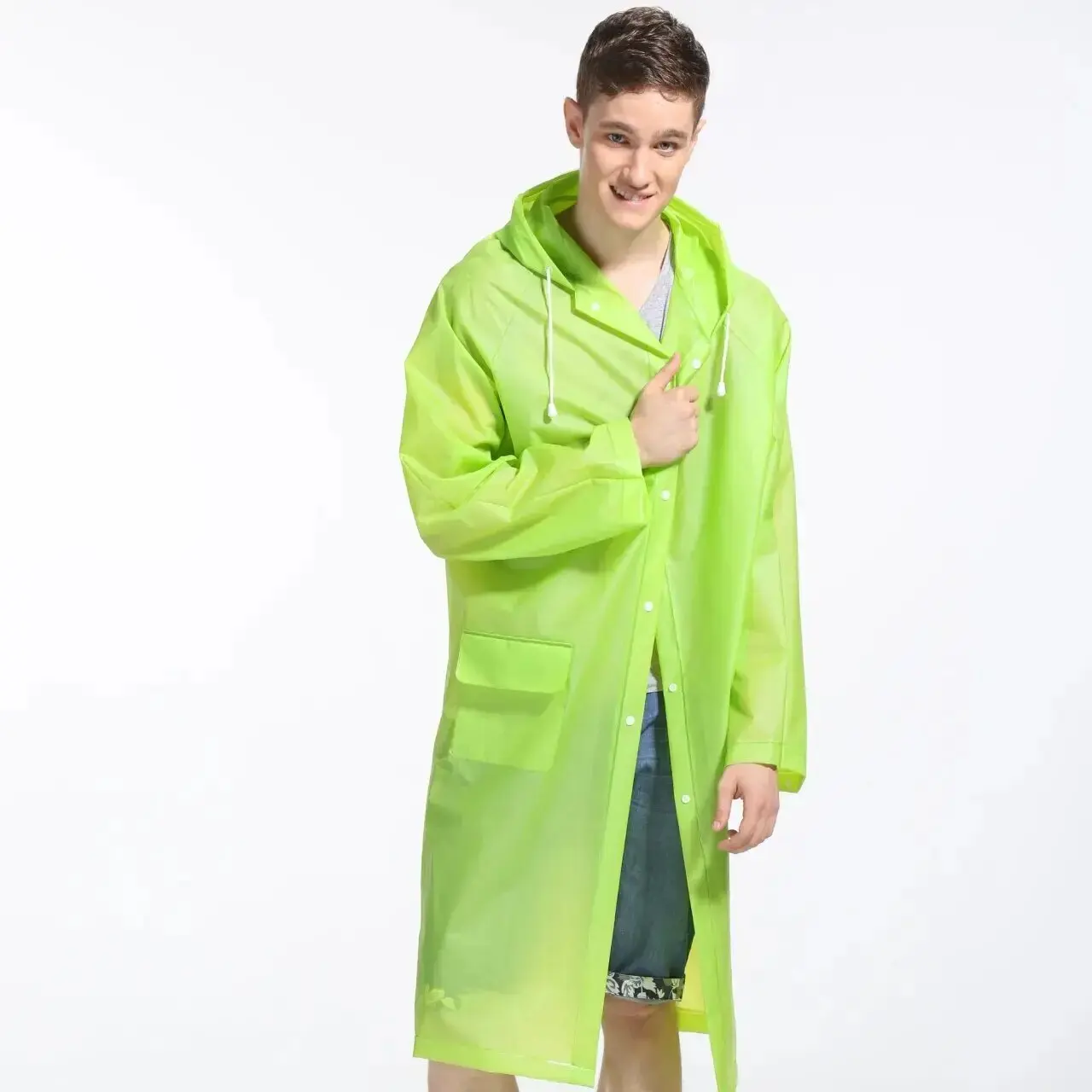 Wet Weather Poncho フリーサイズ キューベンファイバー日本製 Wet Weather Poncho フリーサイズ キューベンファイバー日本製