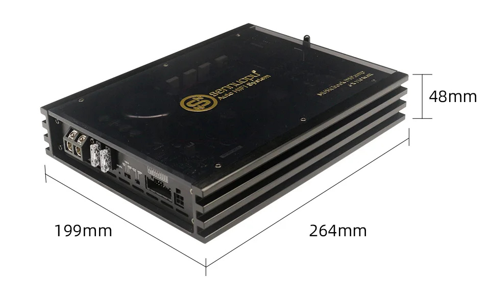 SennuopuカーオーディオDSPプロセッサーアンプ8チャンネルDSP付き6 
