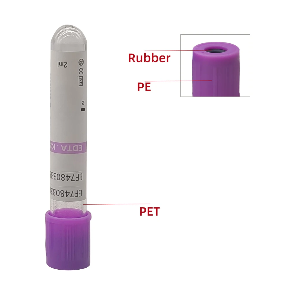 Custom Green Top Blood Tube Heparin Blood Vacumm Blood Collection Tube