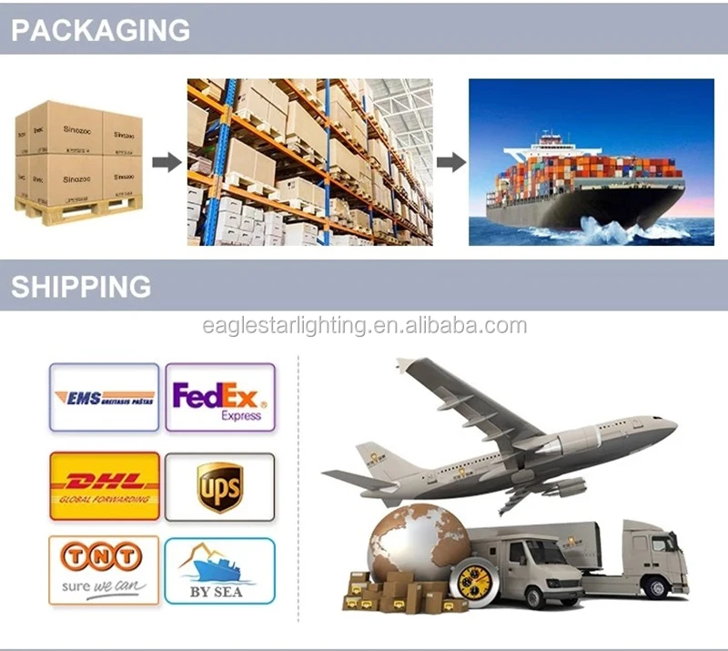 USA Stock Free Shipping zigbee wireless control available high power light led high bay lighting for warehouse church 5000k