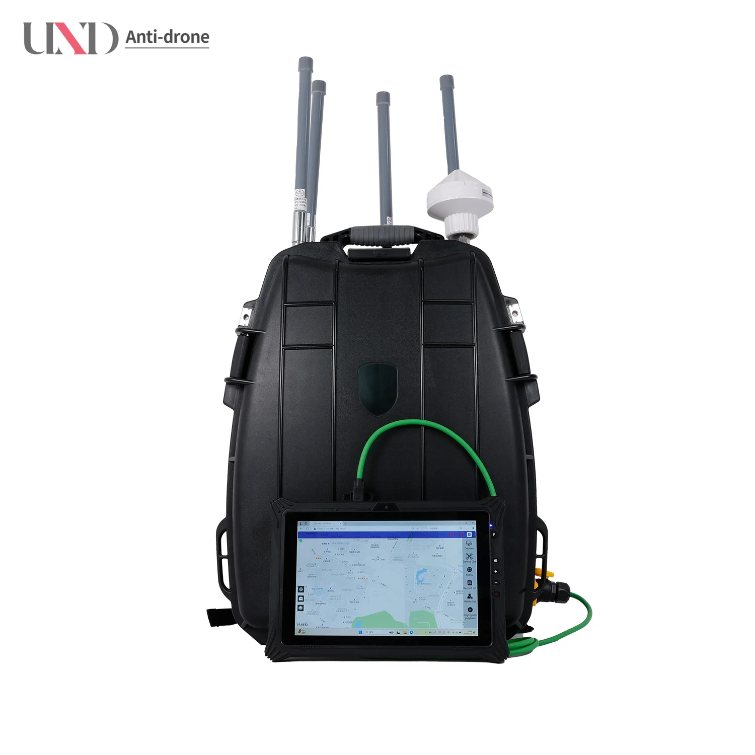 Omni Drone Detector Backpack Multi-Band 400-6000MHz FPV Detection for DJI Drones up to 10 KM Security & Protection Product