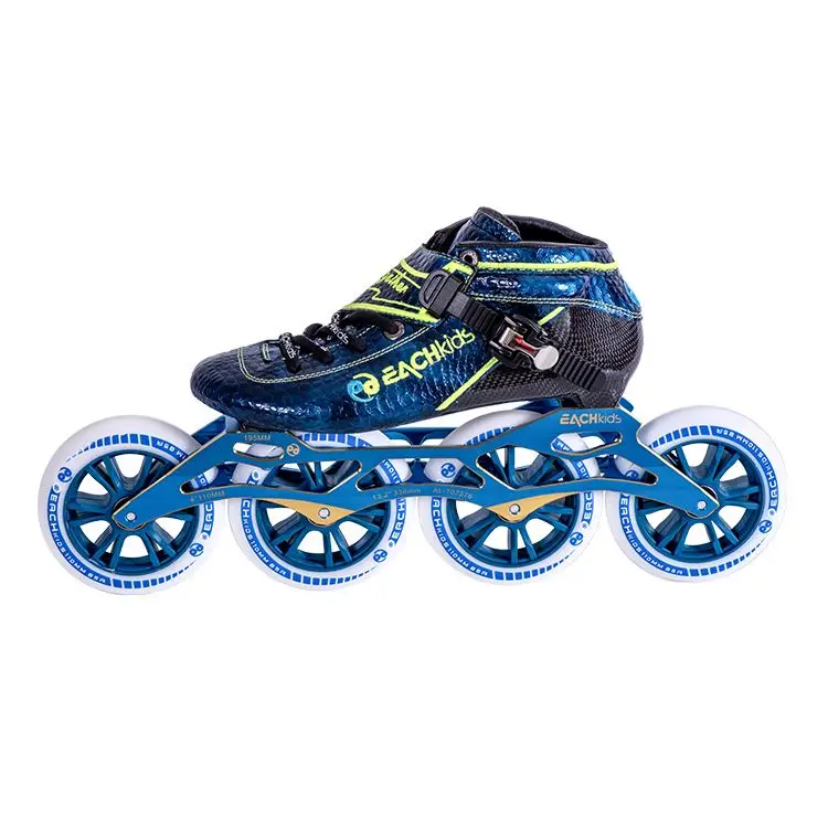 Patins à Roulettes Quads - Taille 6 - Roues Carrées - ABEC 5 - Châssis Alu