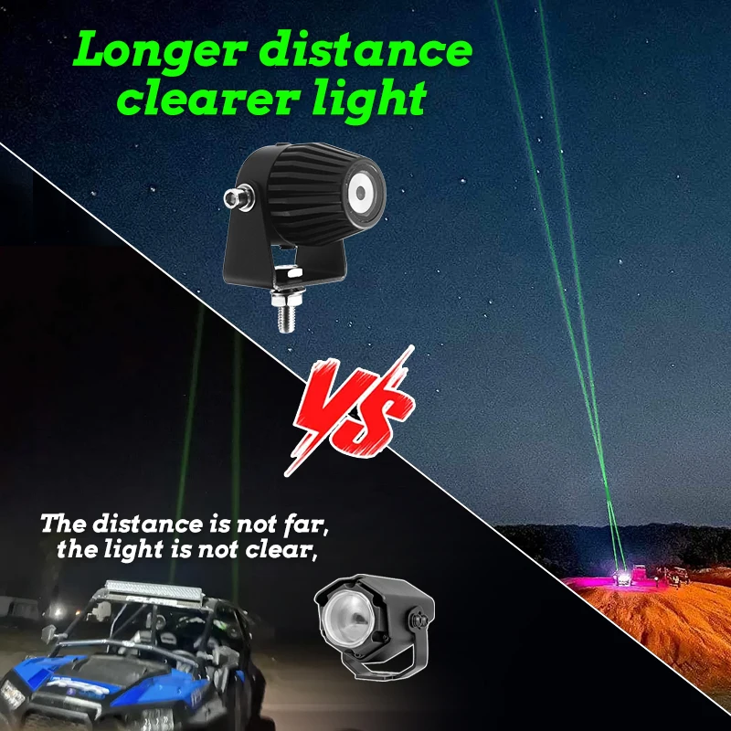 Vehicle Remote Pilot Light Laser Anti Fatigue Anti Tailgating Warning Warning Laser Light