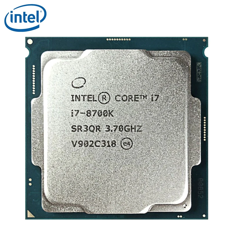 Intel Core I7 8700k 3.7ghz Six-core Coffee Lake Cpu Processor 12m 95w Lga  1151 Tested 100% Working - Buy I7 8700k,Intel Core Cpu,Cpu Processor  Product