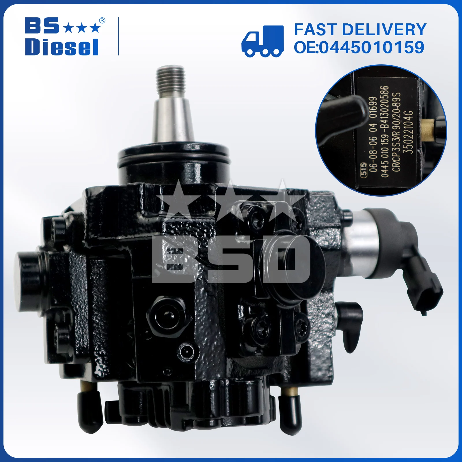 Reman CP1 Diesel Pump 1111300-E06 Common Rail Fuel Injection Pump 0445010159 for Great W-all Haval Wingle 2.5T 2.8T Engine