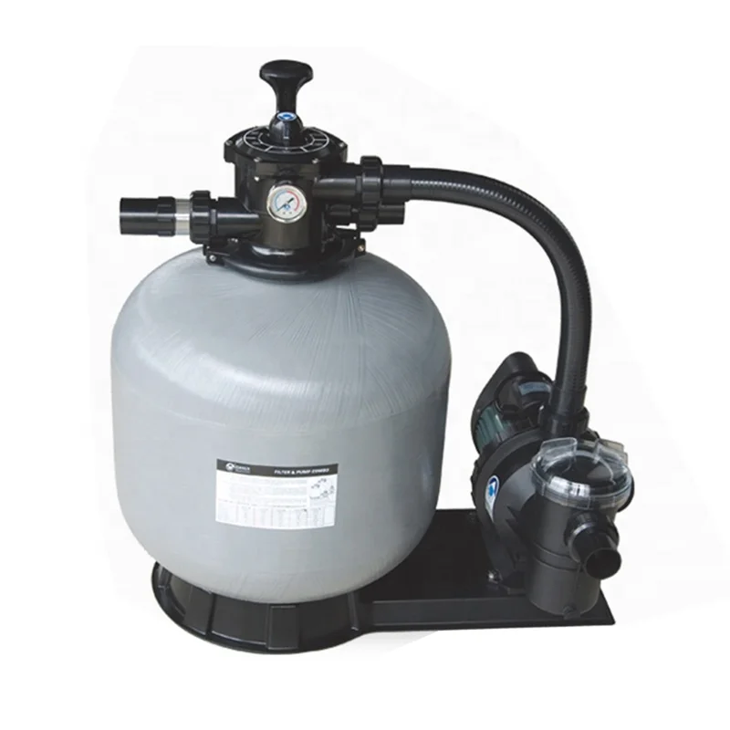 PVC RoHS Certificates Sand Filter With Pump for Swimming Pool Sand Filter System