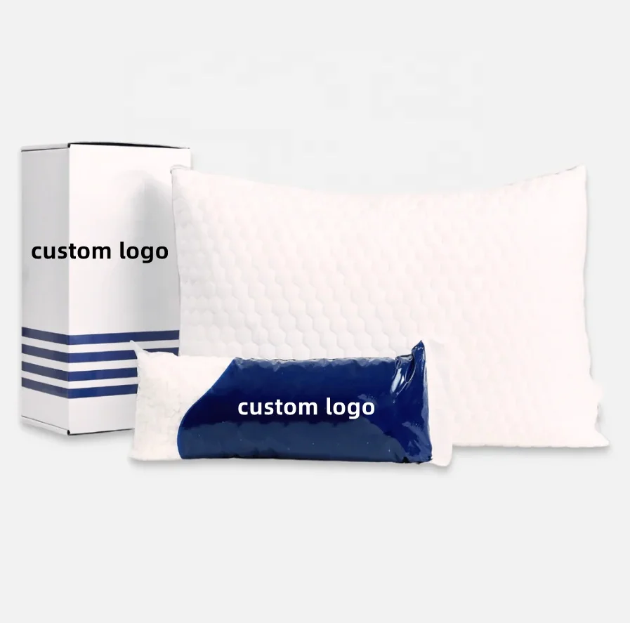 Custom Patterns Shredded Memory Foam With Bamboo Fabric Cube Pillow for Cloud Memory Foam Pillow