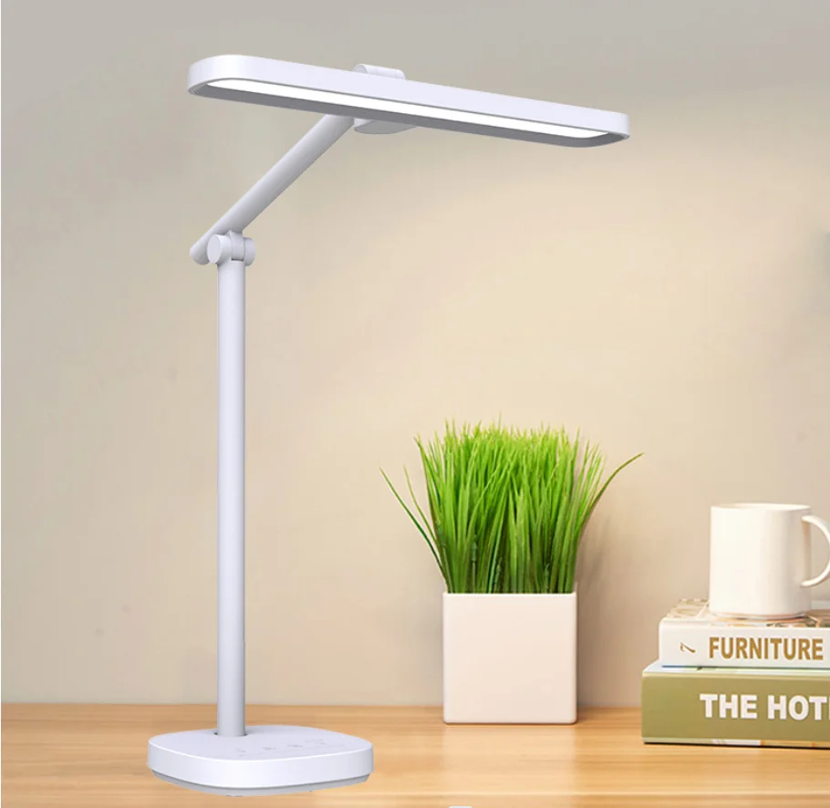 Eye-caring Super Bright Desk Lamp 5 Modes Light Led Table Lamp Timer Function Dimmer Light Reading Lamp For Study Office Home