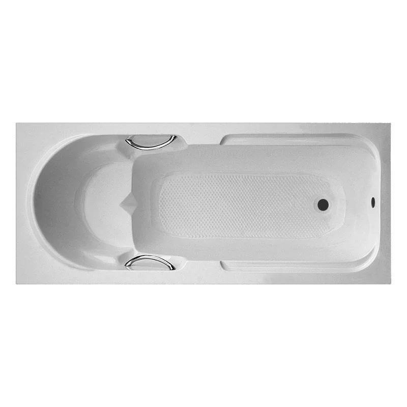 2021 Chinese Factory Price Simple and Modern Design Classic Drop in Plastics Custom Size Bathtub for Adult