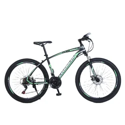 Wholesale adult 26 inch 24 inch spoke wheel variable speed shock absorber off-road mountain bike bicycle