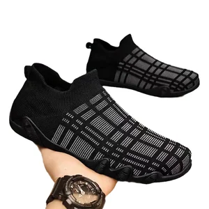 2026 Wholesale Men's Retro Sports Shoes Casual Soft Sole Single Breathable Lycr One Step Winter's Retro Fashion Winter's TPR