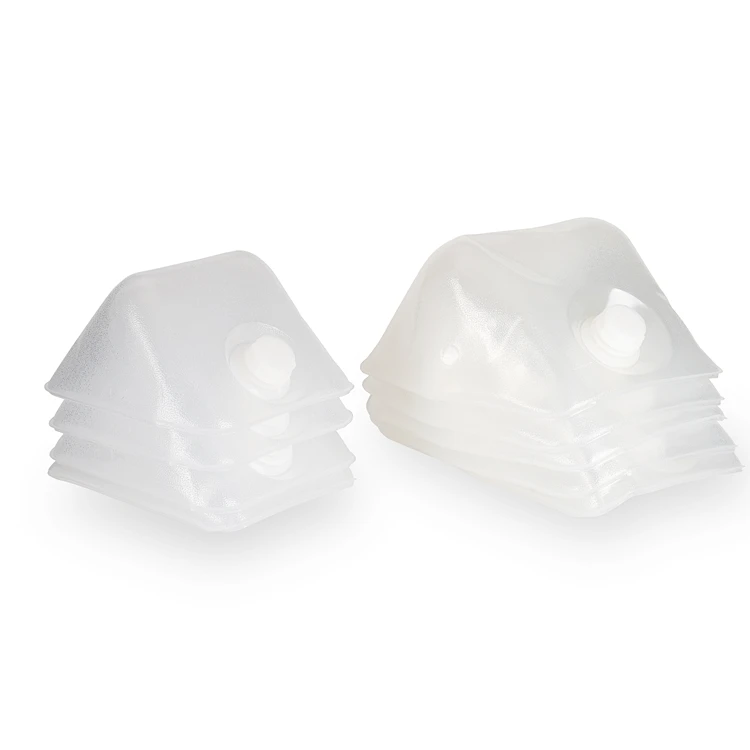 Plastic 3L Food Grade Flexible  Foldable Cubitainer/politainer for Sauce Oil Vinegar Ink