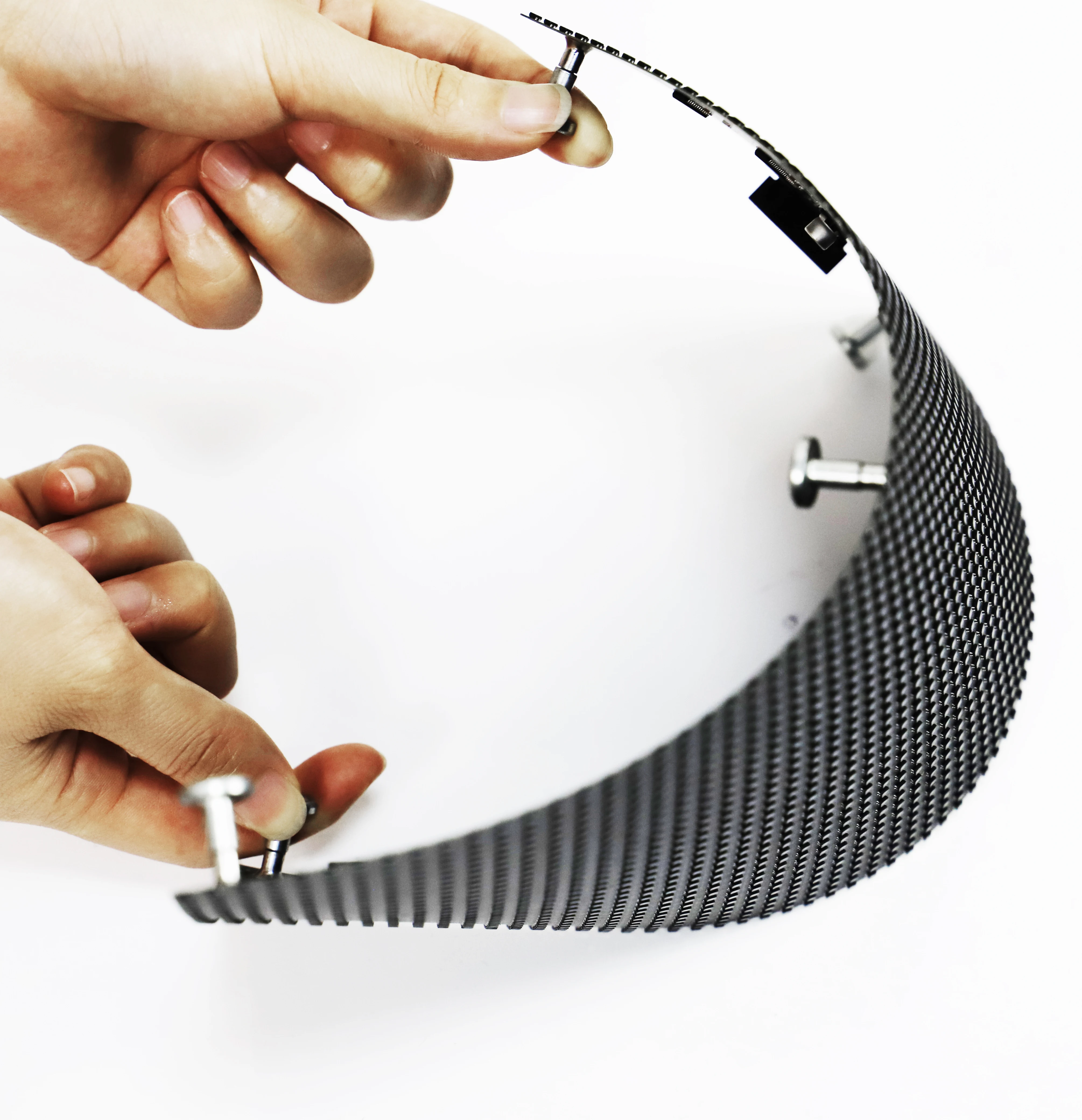 Indoor p5 Flexible LCD Display Module LCM Type High Visibility LED Screen