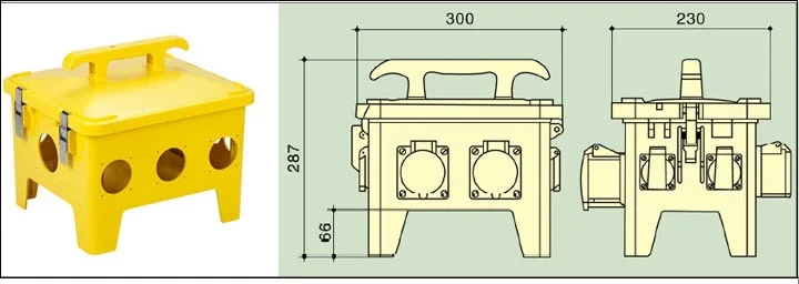 Ip67 Rcbo Clipol Rcbo Mcb Outdoor Customized 3phase Waterproof Electrical Pc Ip67 ...