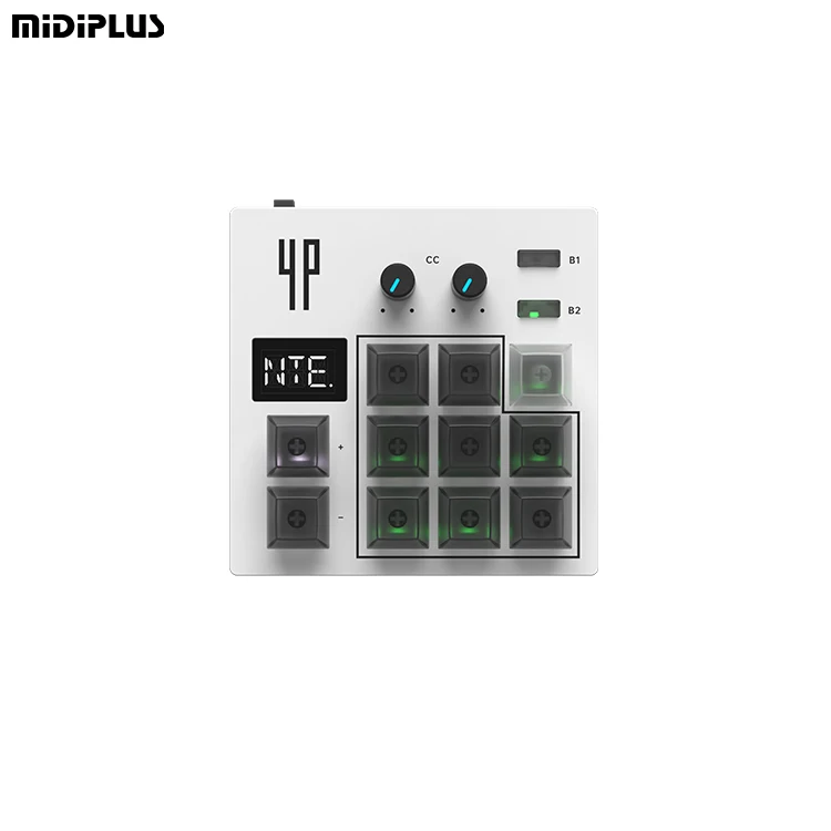 midiPLUS 4P MIDIコントローラー Midiplus 4 Pages Box - Portable MIDI Controller & Sequencer