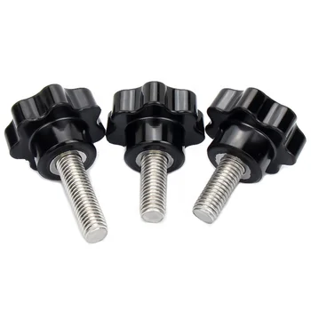 Viti A Testa Stellare (Star Grip) Metriche – M4 M5 M6 M8 M10 M12 – In Acciaio Zincato, Lotto Vario