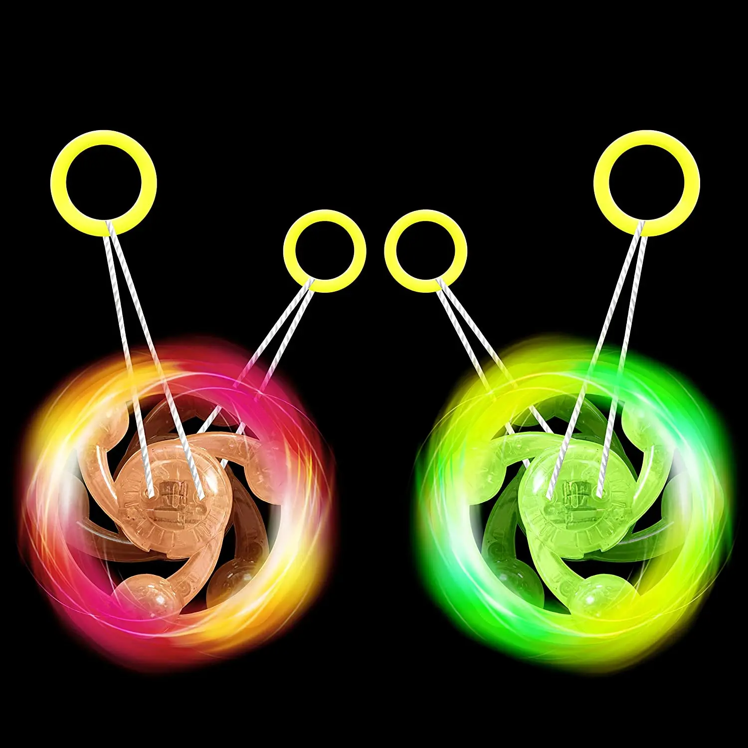 Wholesale Cheap Classic Kids Toy Luminescent Pull Rope Led Flywheel Toy