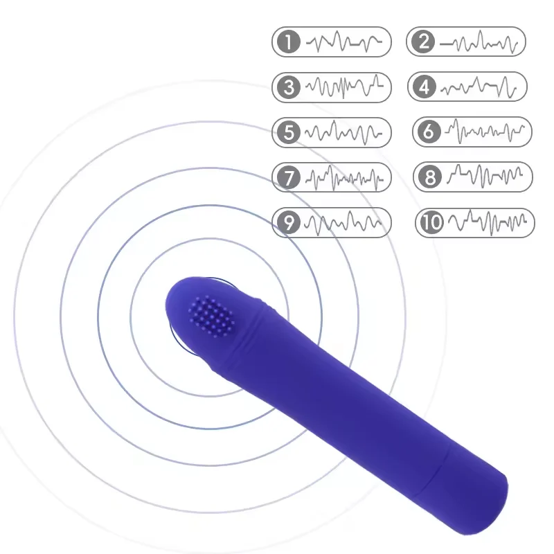 Handheld Warmth Vibrator with Bullet Bump Female Clitoris Massager Waterproof Design Couple Adult Products Sex Toys for Woman