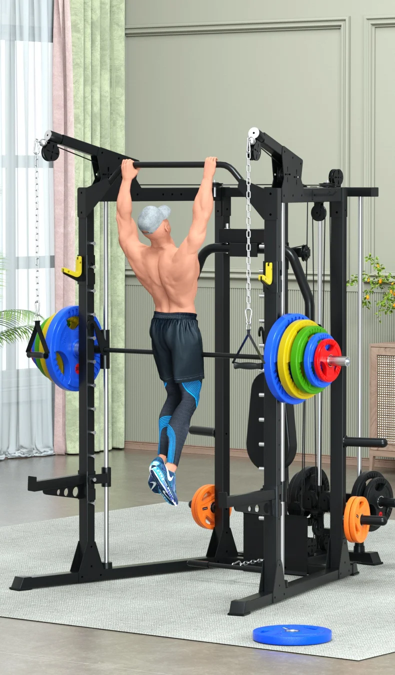 Multifunctional Cable Crossover Smith Machine For Effective