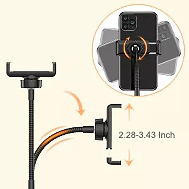 New Arrival LED Fill Light Cell Phone Selfie Stick Makeup Light Live Stream Adjustable Desk Lamp LED Selfie Ring Light