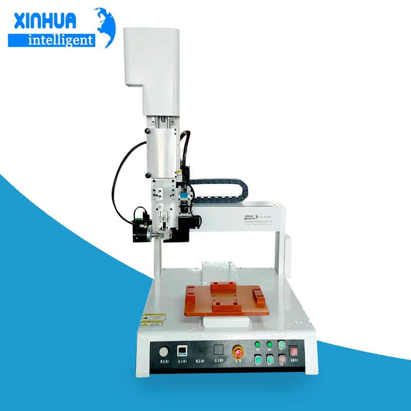 Full Automatic Epoxy Resin Pump and Motor Based Rotating Red Glue Dispenser Machine for Mobile Phone Shells