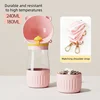 Pink 240+180ml  Matching shoulder strap