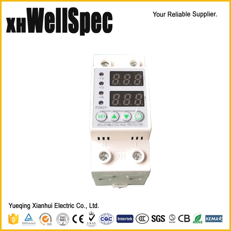 Adjustable Voltage Protector Voltage Protector Socket for Ac