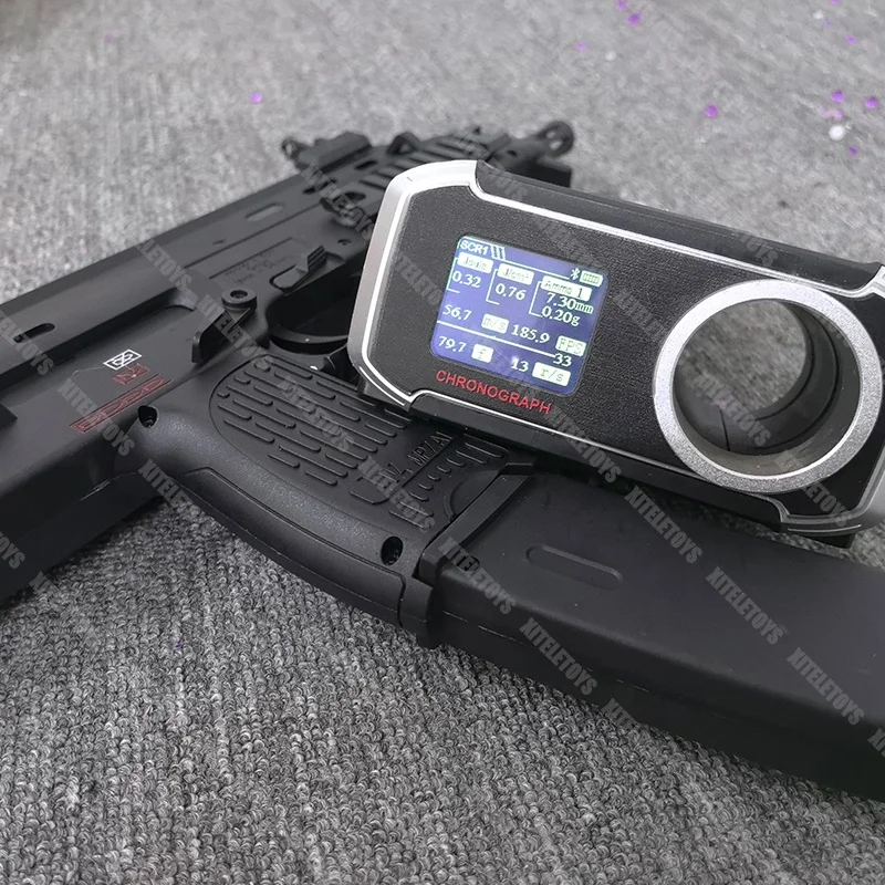 ZB MP7 2.0 7MM Gel Ball Blaster Safe Electric for Toy Gun for Outdoor CS Game Training Splatter Birthday Gift for Kids and