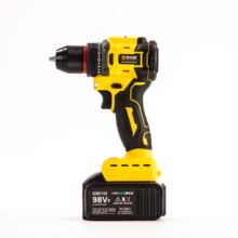 21V Electric Screwdriver Set Cordless Drill Brushless Motor Lithium Ion Batteries Variable Speed Impact Drill DIY Tools OEM